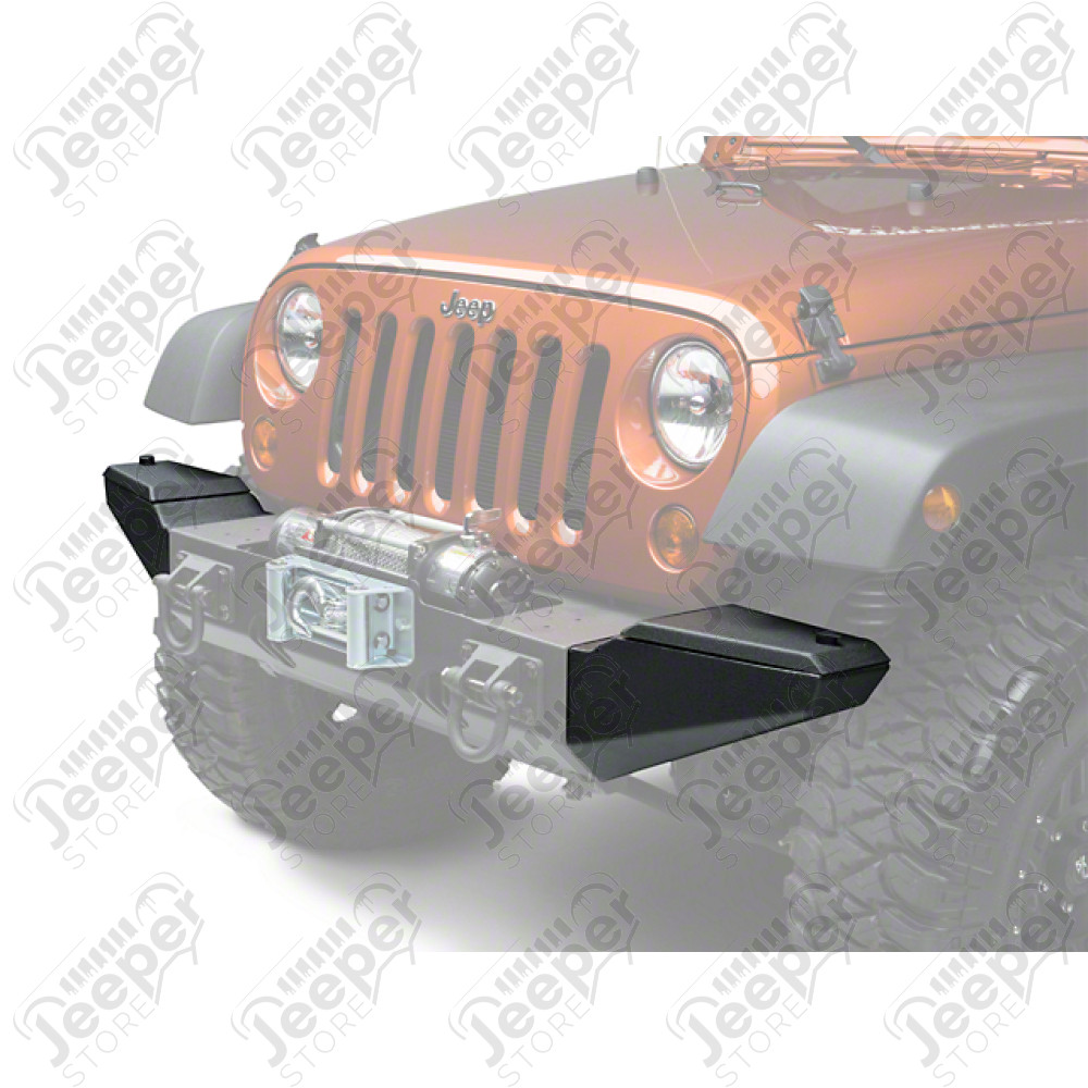 Embouts latéraux pour pare chocs avant XHD (avec OU sans support de treuil) - Jeep CJ7, Wrangler YJ et Wrangler TJ - 11540.43