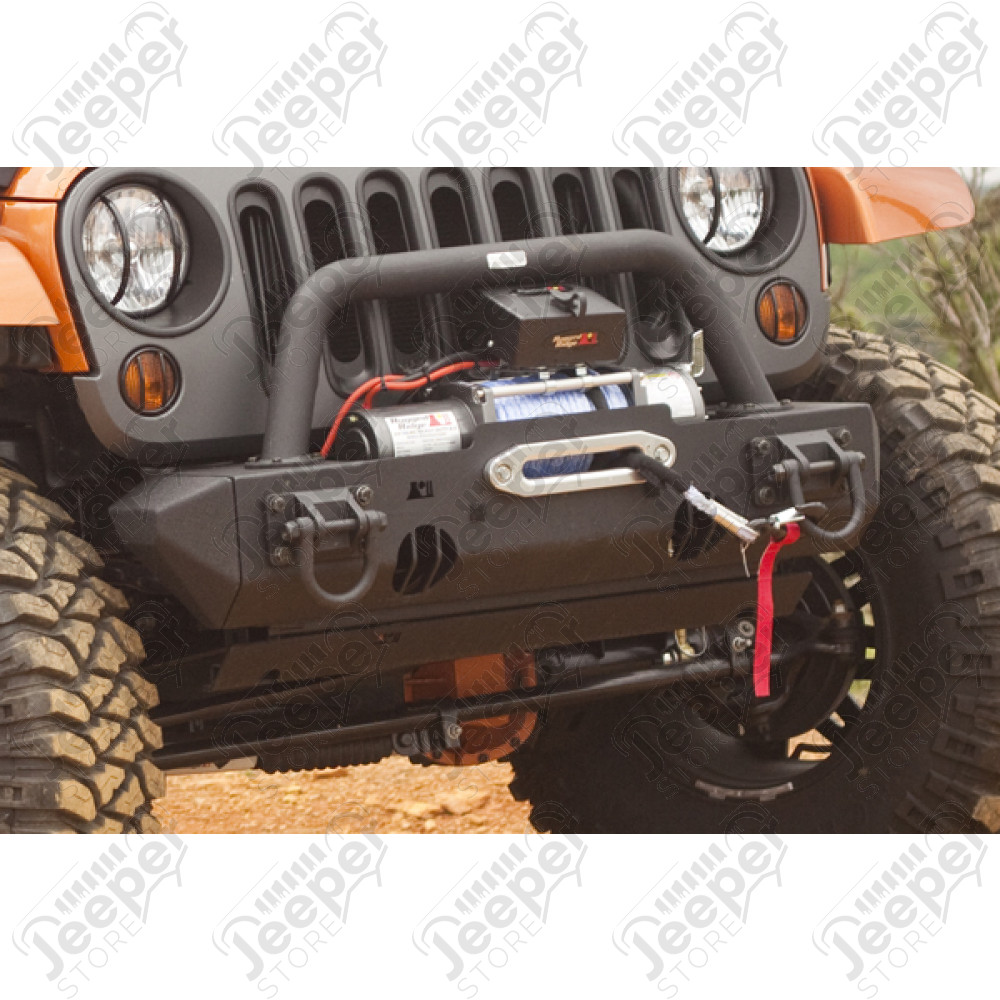 Embouts latéraux pour pare chocs avant XHD (parties latéraux petit) (avec OU sans support de treuil), Jeep CJ7 Wrangler YJ et TJ