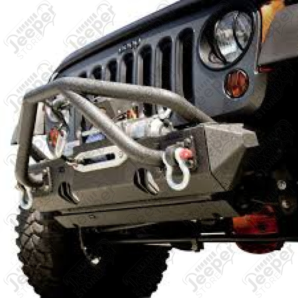 Double barres tubulaire Stinger pour pare chocs avant XHD 2 (partie tubulaire Stinger) (avec OU sans support de treuil), Jeep Wrangler JK