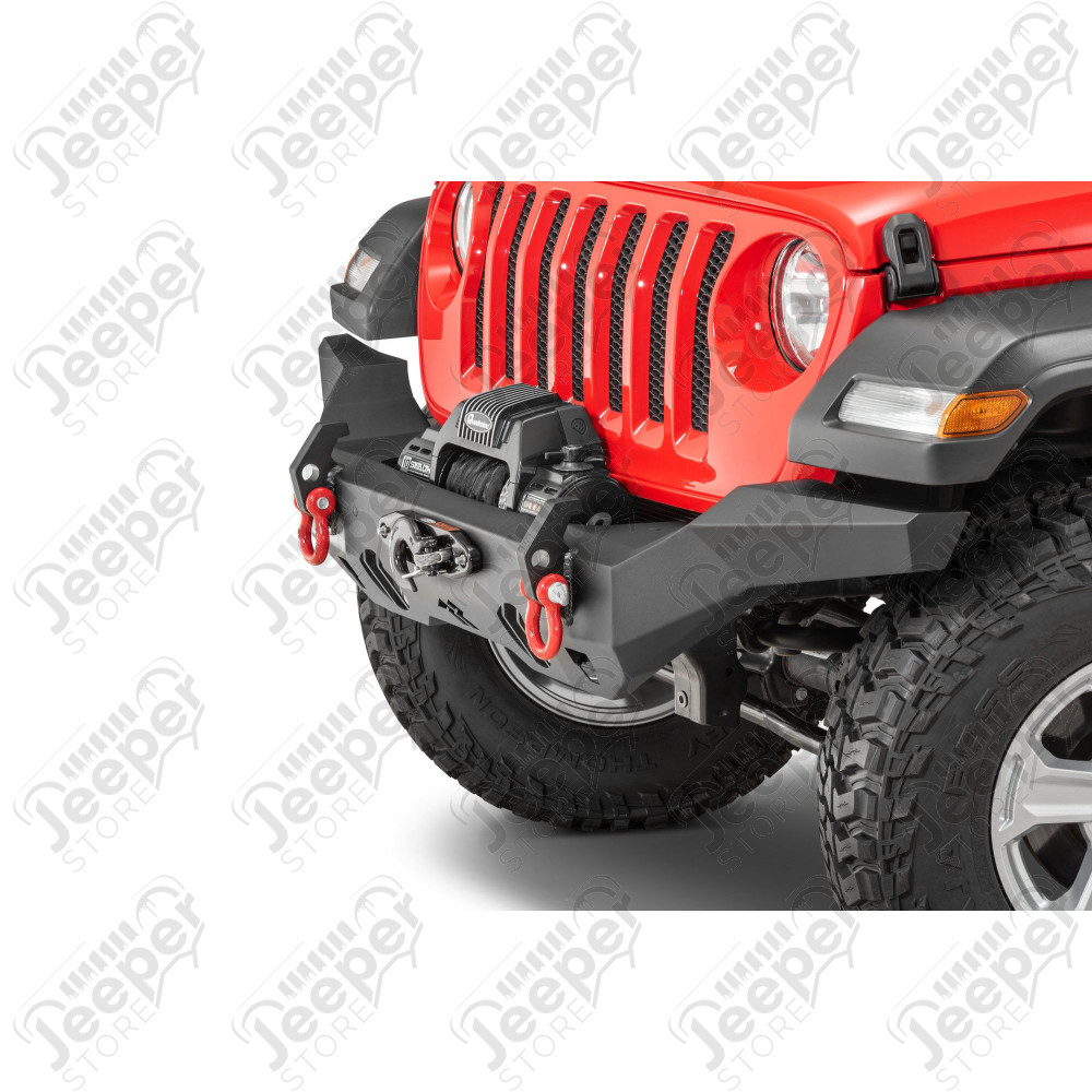Pare chocs avant acier RR avec porte treuil pour Jeep Wrangler JL