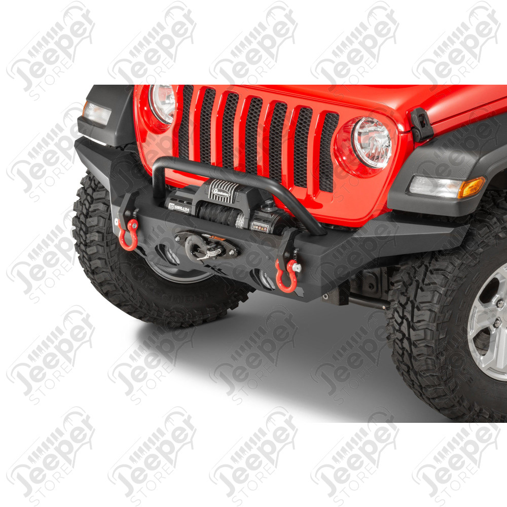 Pare chocs avant acier HD Series Rugged Ridge avec porte treuil pour Jeep Wrangler JK