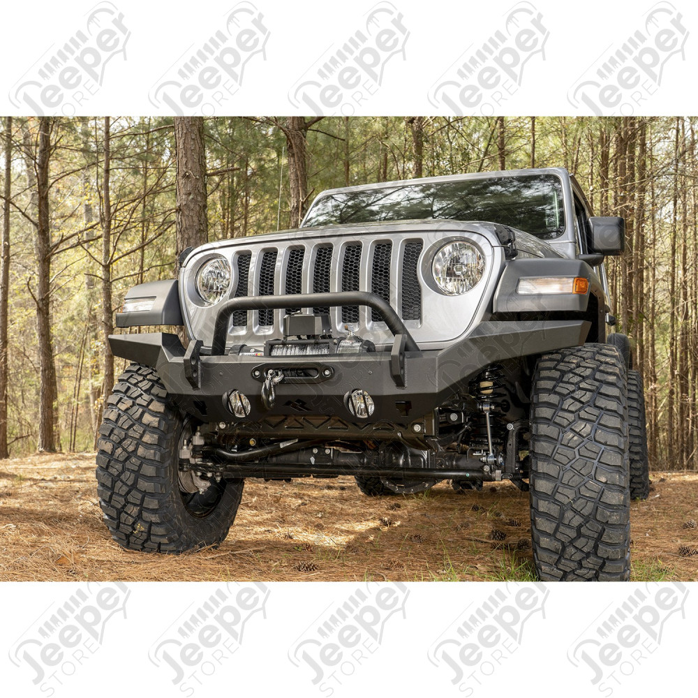 Barre supérieur Over Rider pour pare chocs acier HD Series Rugged Ridge Jeep Wrangler JK, JL et Gladiator JT (réf: 51-JS-5280 et 51-JS-5283)