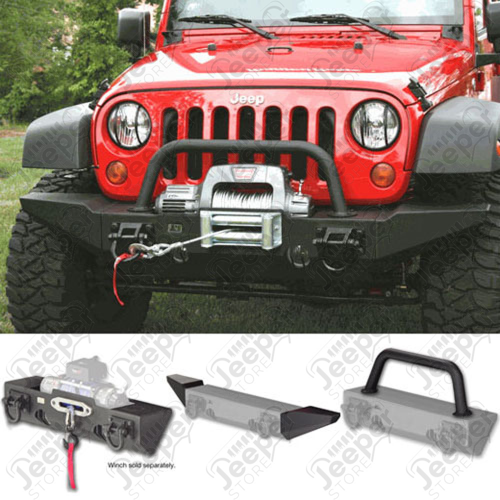 Pare chocs avant XHD complet (avec support de treuil), Jeep Wrangler JK