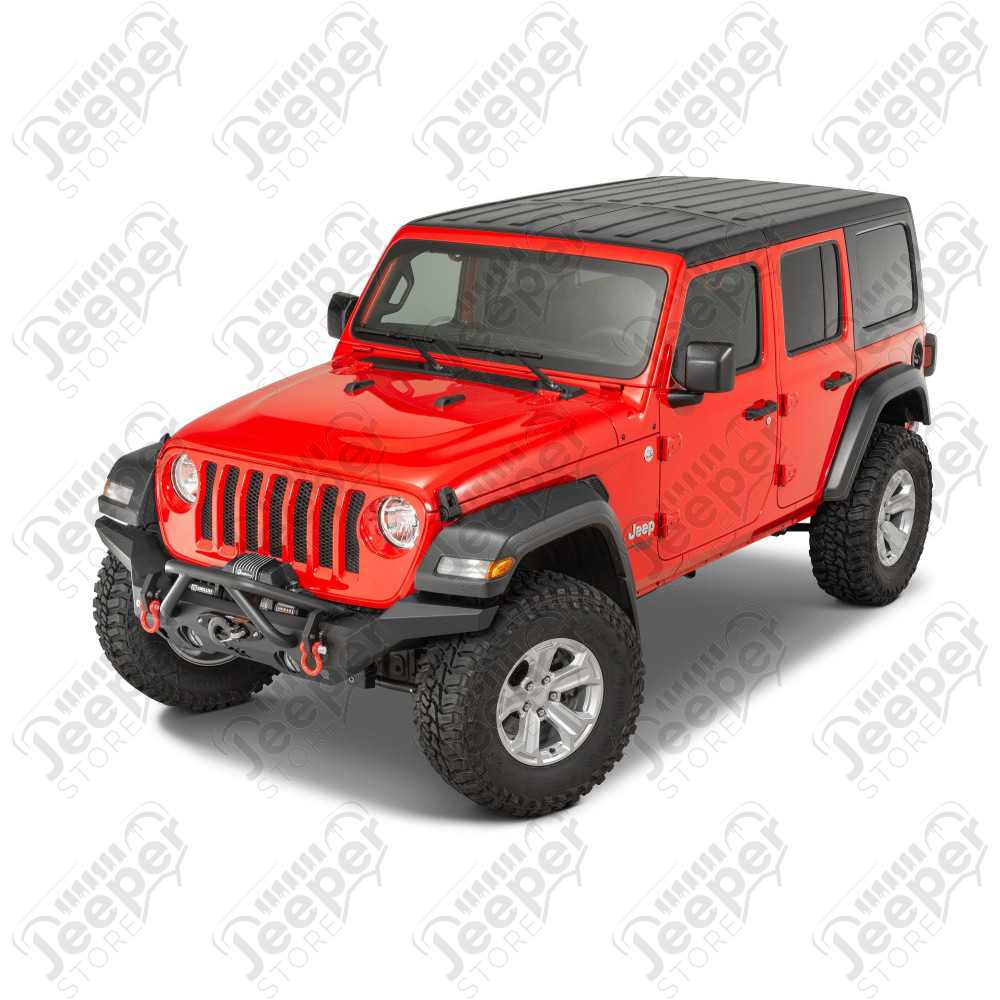 Barre supérieur X Striker pour pare chocs acier HD Series Rugged Ridge Jeep Wrangler JK, JL et Gladiator JT (réf: 51-JS-5280 et 51-JS-5283)