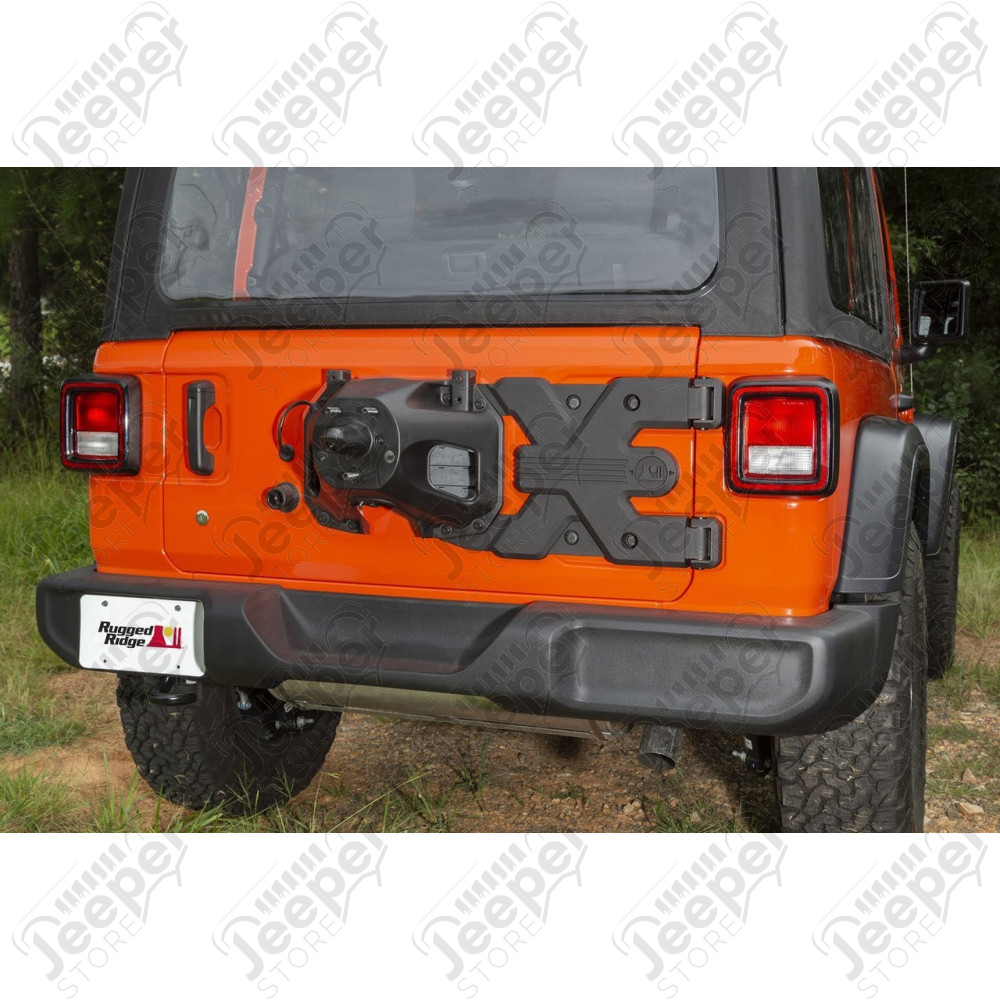 Kit charnières de coffre renforcées pour mettre des pneus de 33" et plus pour Jeep Wrangler JK
