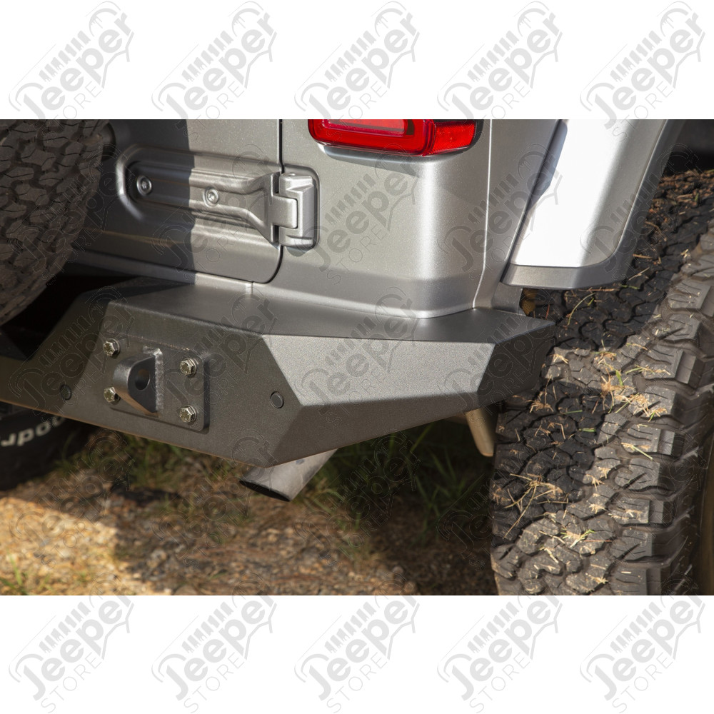 Pare chocs arrière Spartan en acier (avec trous pour détecteurs) Jeep Wrangler JL 