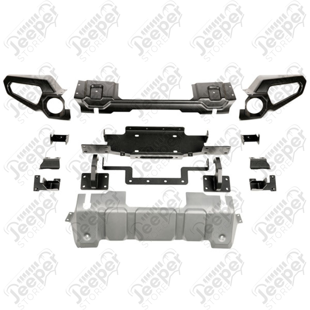 Pare chocs avant Venator Rugged ridge avec porte treuil pour Jeep Wrangler JL et Gladiator JT