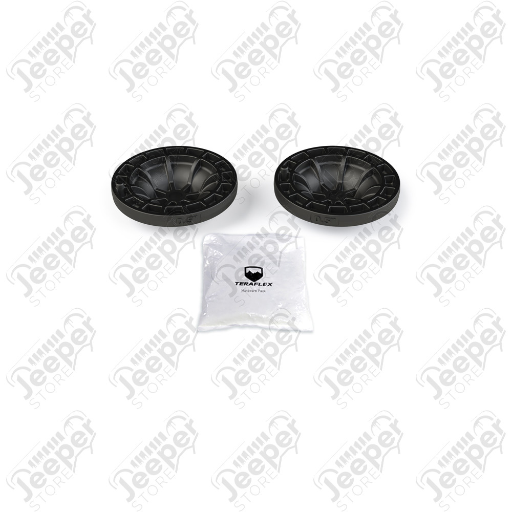 JL: 0.5” Coil Spring Spacer Load Level Kit w/ Hardware Pack – Rear