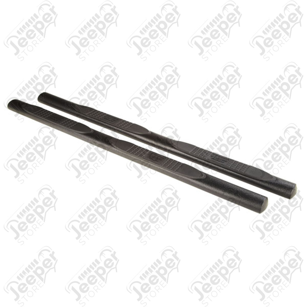 Kit de marchepieds tubulaire noir (diamètre : 4") - Jeep Wrangler JL Unlimited (4 portes) - 11591.13