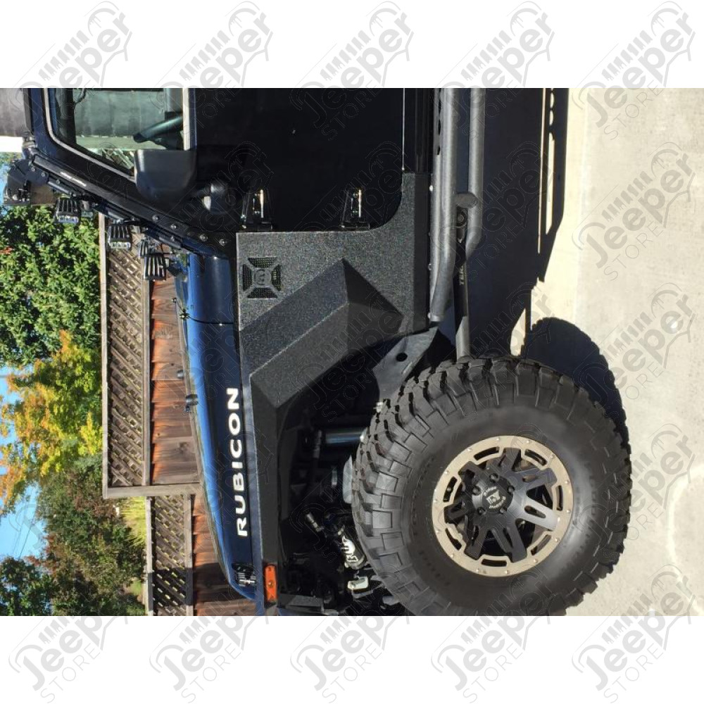 Kit 4 ailes et élargisseurs renforcées en acier avec passage d'aile intérieur XHD - Jeep Wrangler JK Unlimited (4 portes) - 11615.06 / 11615-06