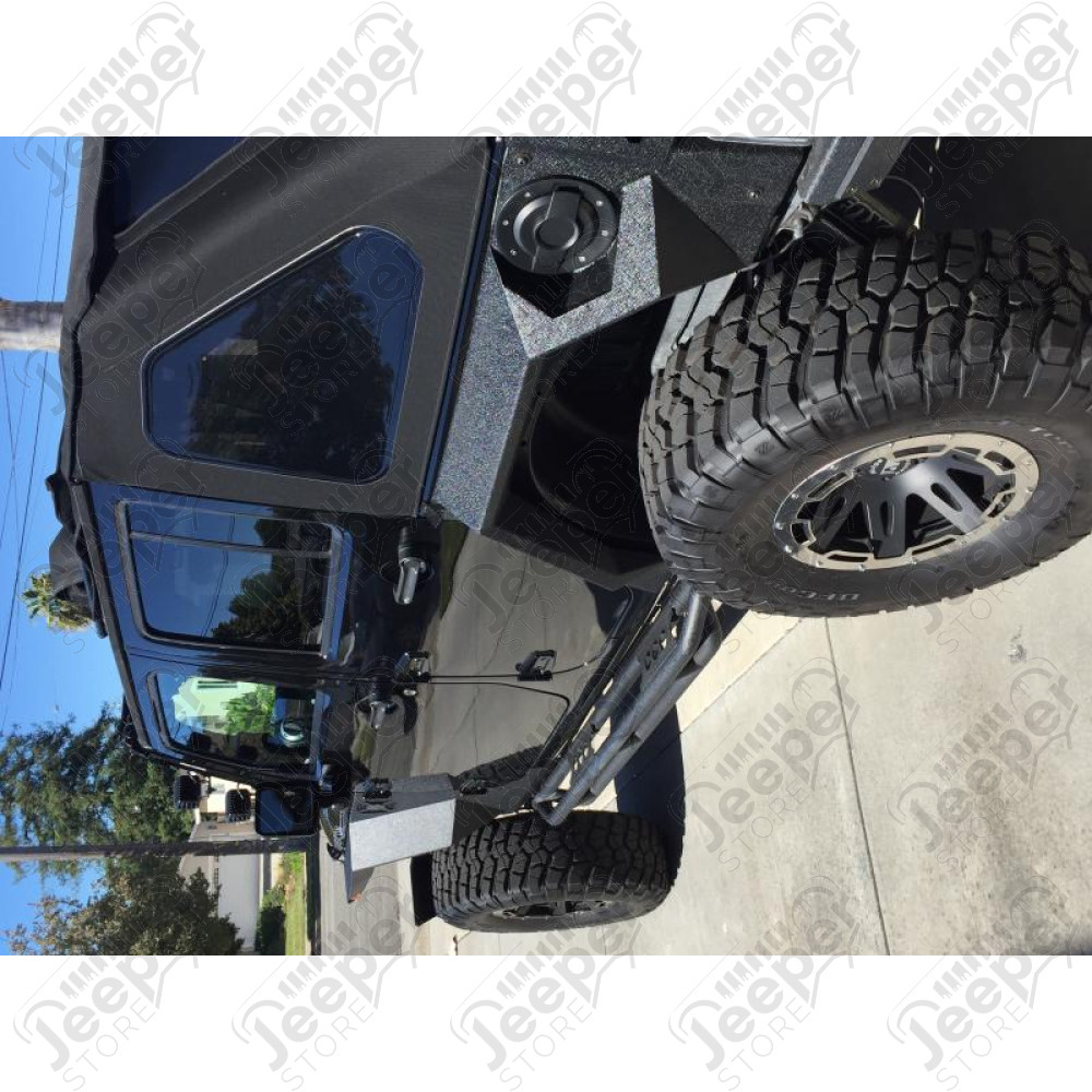 Kit d'ailes et élargisseurs d'ailes arrière renforcées avant en acier XHD pour Jeep Wrangler JK