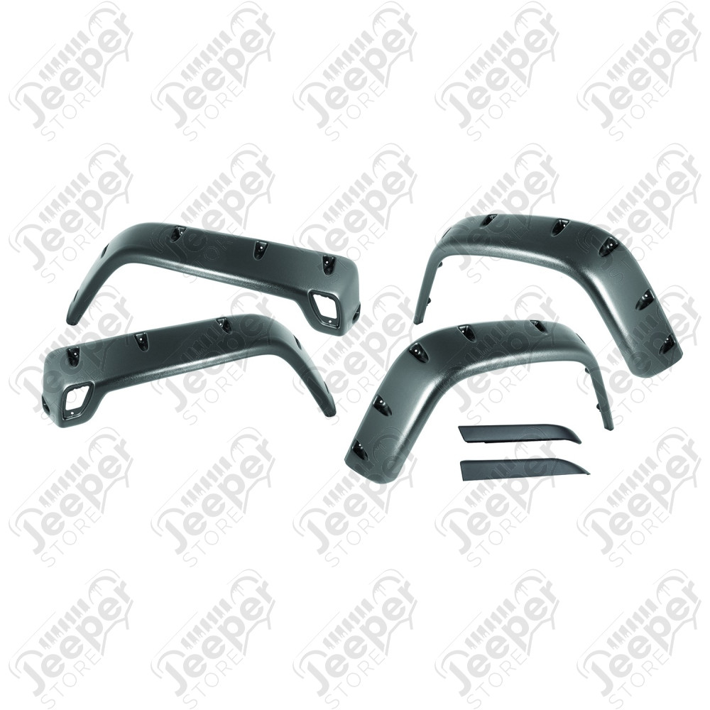 Kit de 4 élargisseurs d'ailes RR (+15.50cm) Jeep Wrangler TJ 