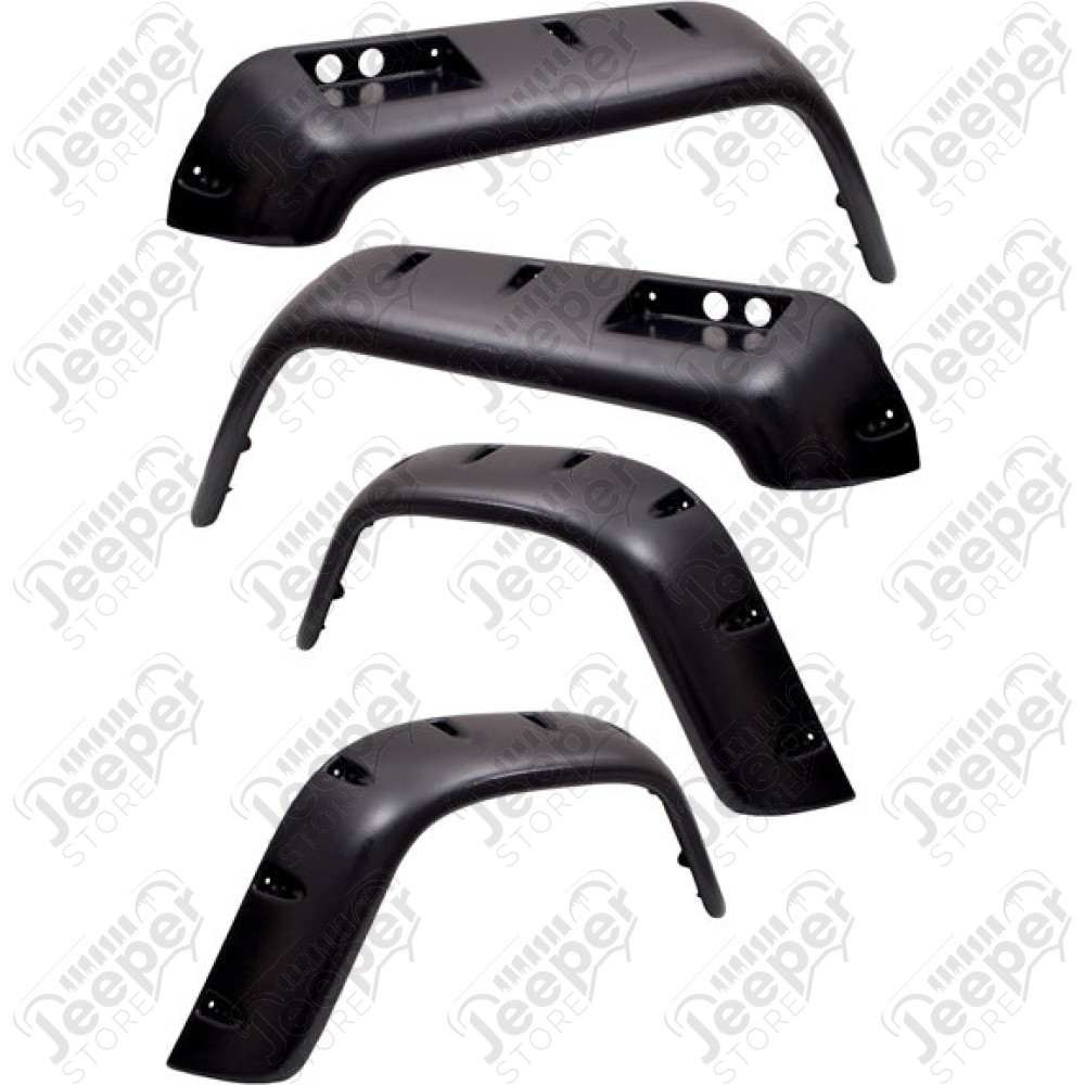 Kit de 4 élargisseurs d'ailes RR (+12.06cm) Jeep CJ7