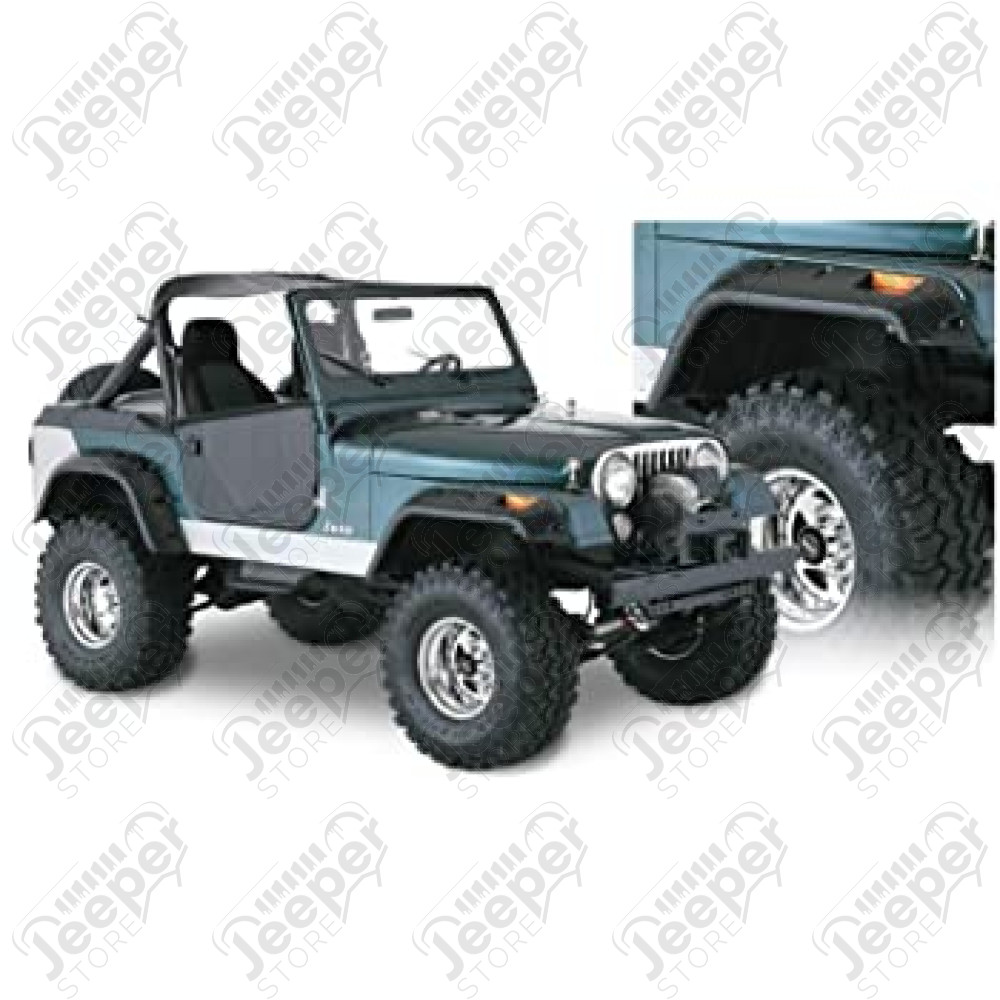 Kit de 4 élargisseurs d'ailes RR (+12.06cm) Jeep CJ7