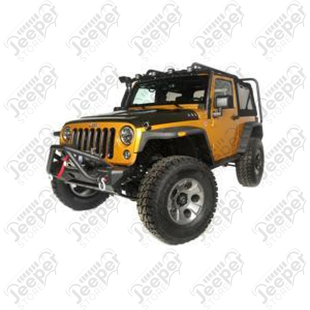 Kit de 4 élargisseurs d'ailes Hurricane (+17cm) - Jeep Wrangler JK - 11640.09
