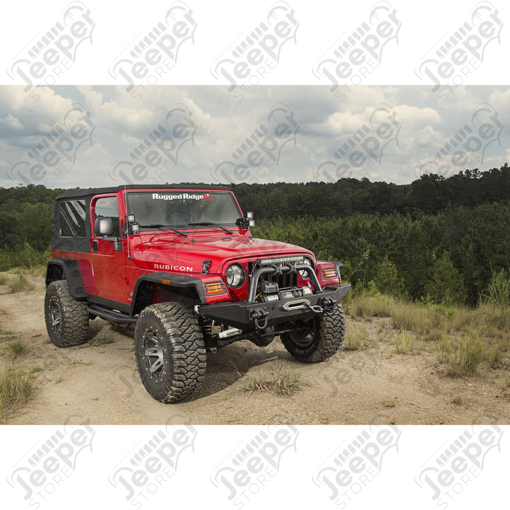 Kit de 4 élargisseurs d'ailes Hurricane (+17cm) Jeep Wrangler TJ
