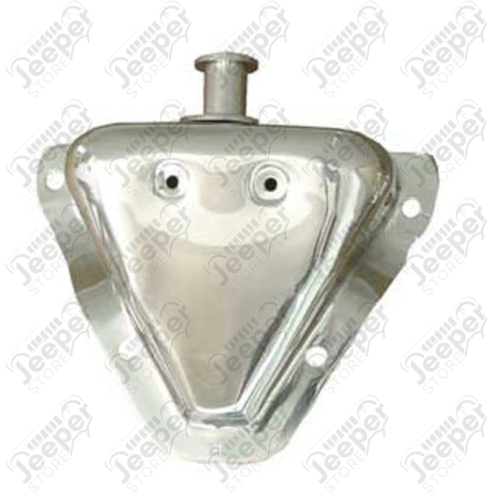 Kit boulons de serrures de portes en acier inox - Jeep CJ, Wrangler YJ - 30513 KENTROL / 11810.05