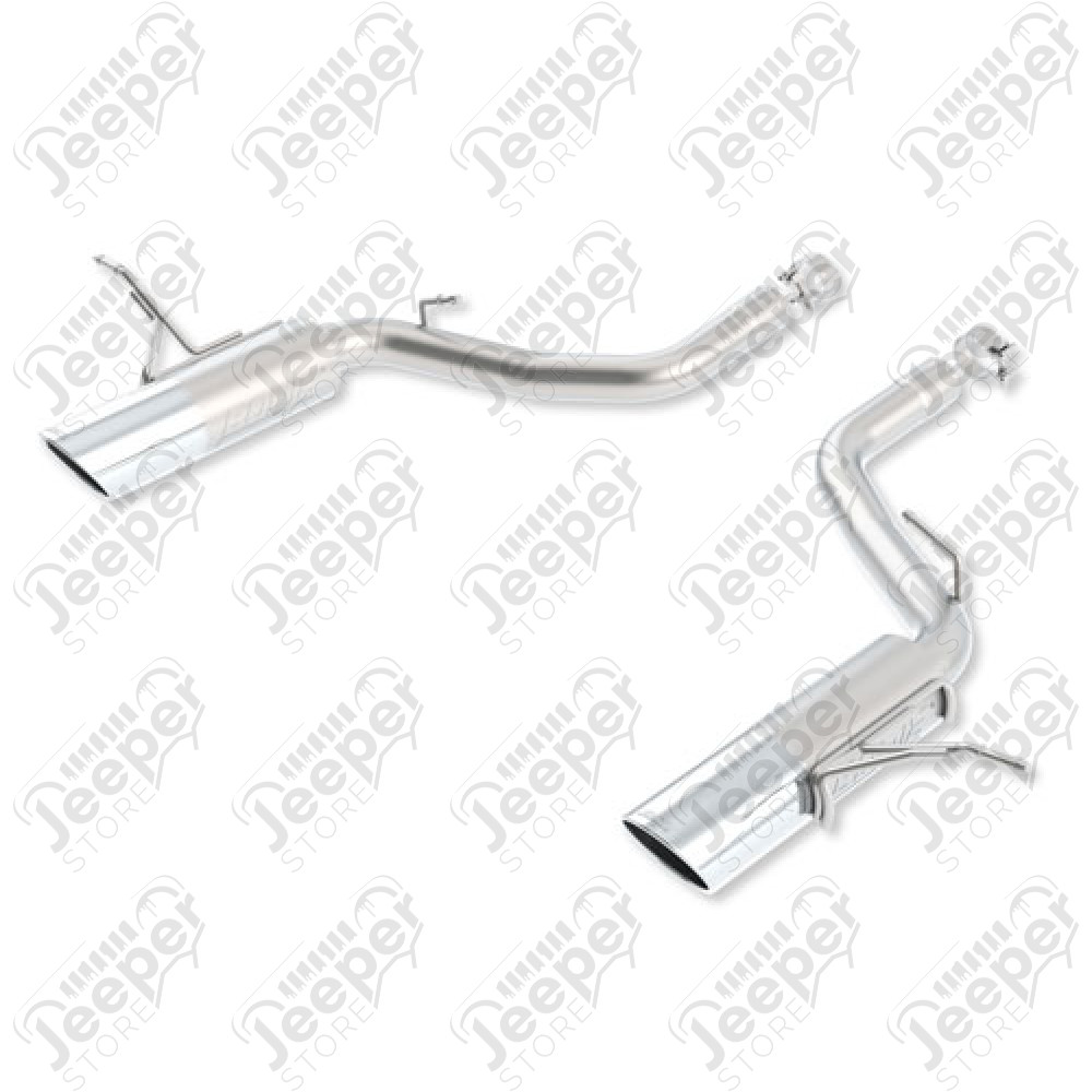 Double sortie inox BORLA moteur 6.4L SRT8 - Jeep Grand Cherokee WL / WK2 - 11826