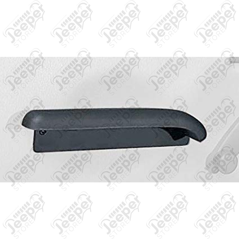 Kit d'appuie bras noir pour portes pleine (gauche et droit) Jeep CJ7 et Wrangler YJ