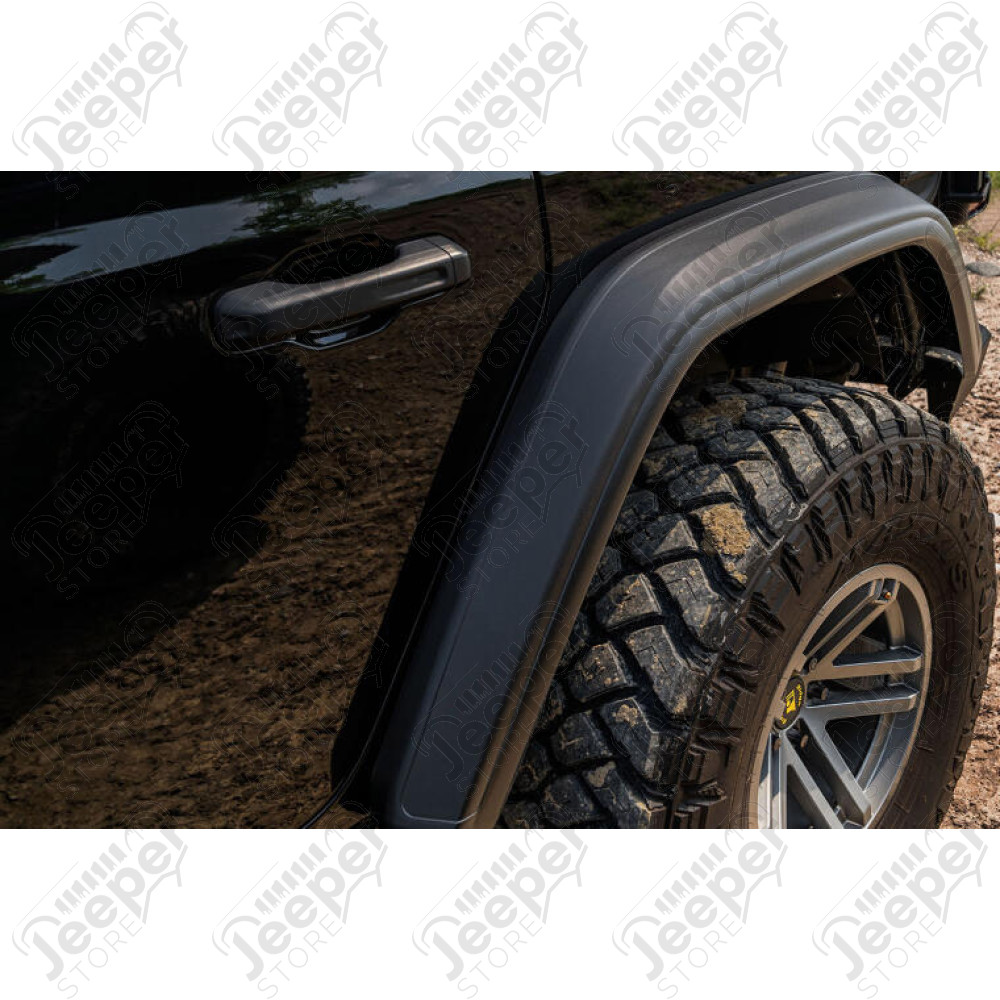 Kit élargisseurs d'ailes Bushwacker pour Jeep Wrangler JL (2 ou 4 portes)