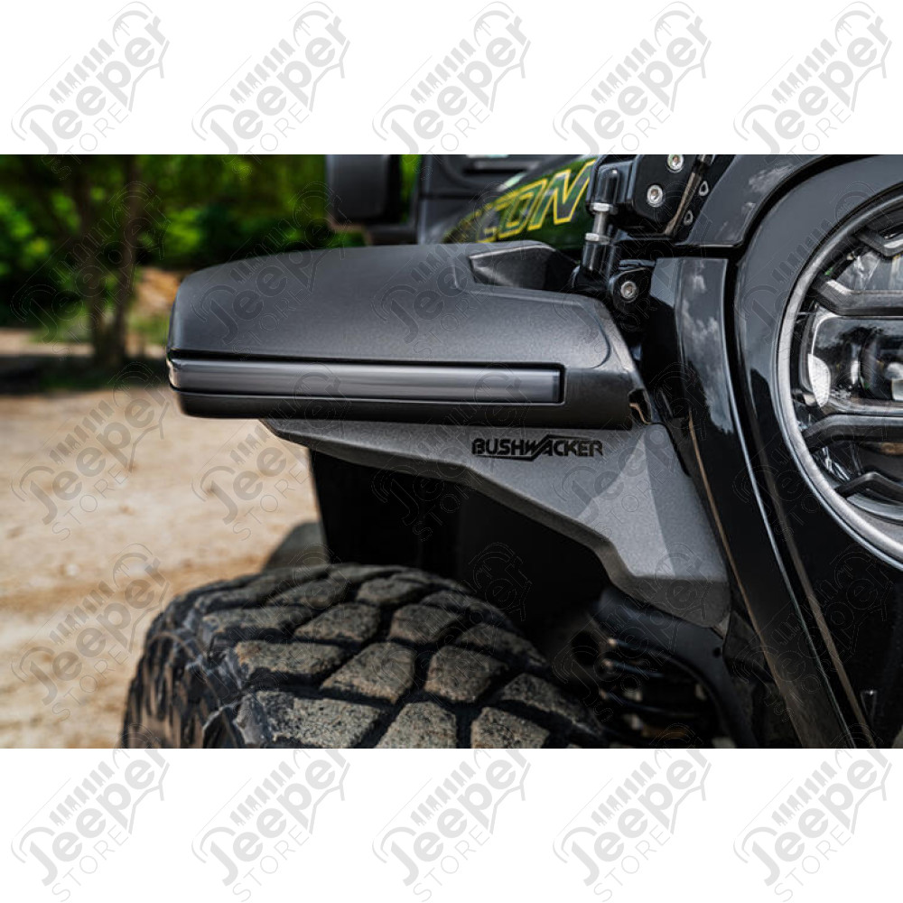 Kit élargisseurs d'ailes Bushwacker pour Jeep Wrangler JL (2 ou 4 portes)