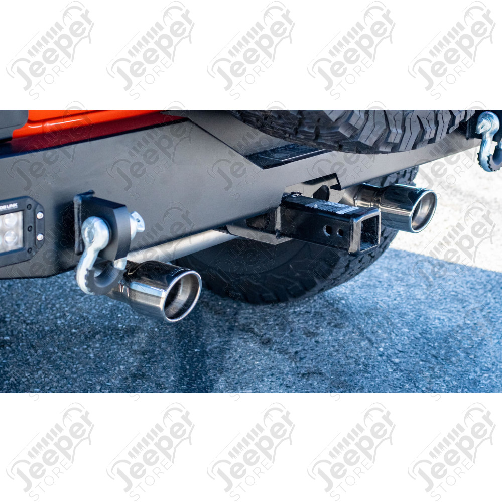 Silencieux BORLA avec double tube de sortie moteurs 2.0L, 3.6L V6, 4xe - Jeep Wrangler JL - 11955