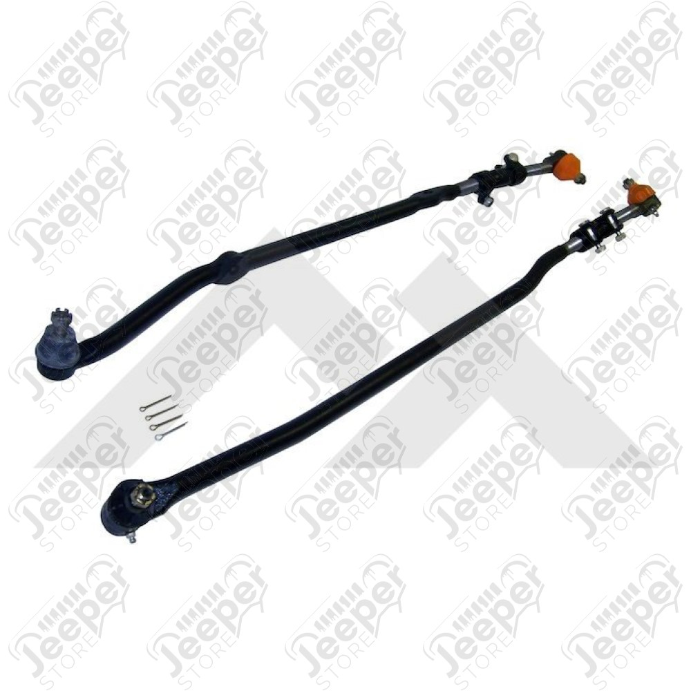 Kit barres de direction renforcé (les 2) conduite à DROITE Jeep Wrangler TJ, Cherokee XJ, Grand Cherokee ZJ, ZG
