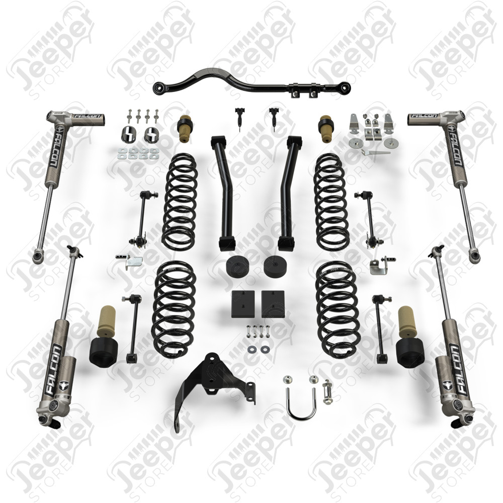 JK 2dr: 2.5” Sport ST2 Suspension System & Falcon 3.1 Piggyback
