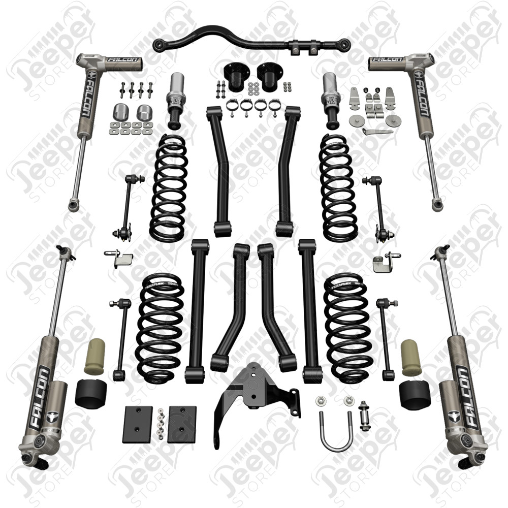 JK 2dr: 3” Sport ST3 Suspension System & Falcon 3.1 Piggyback