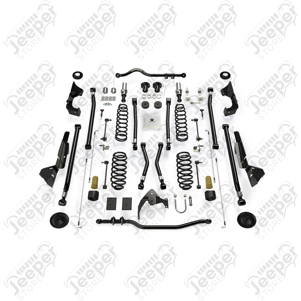 JK 2dr: 4” Alpine RT4 Long Arm Suspension System – No Shocks