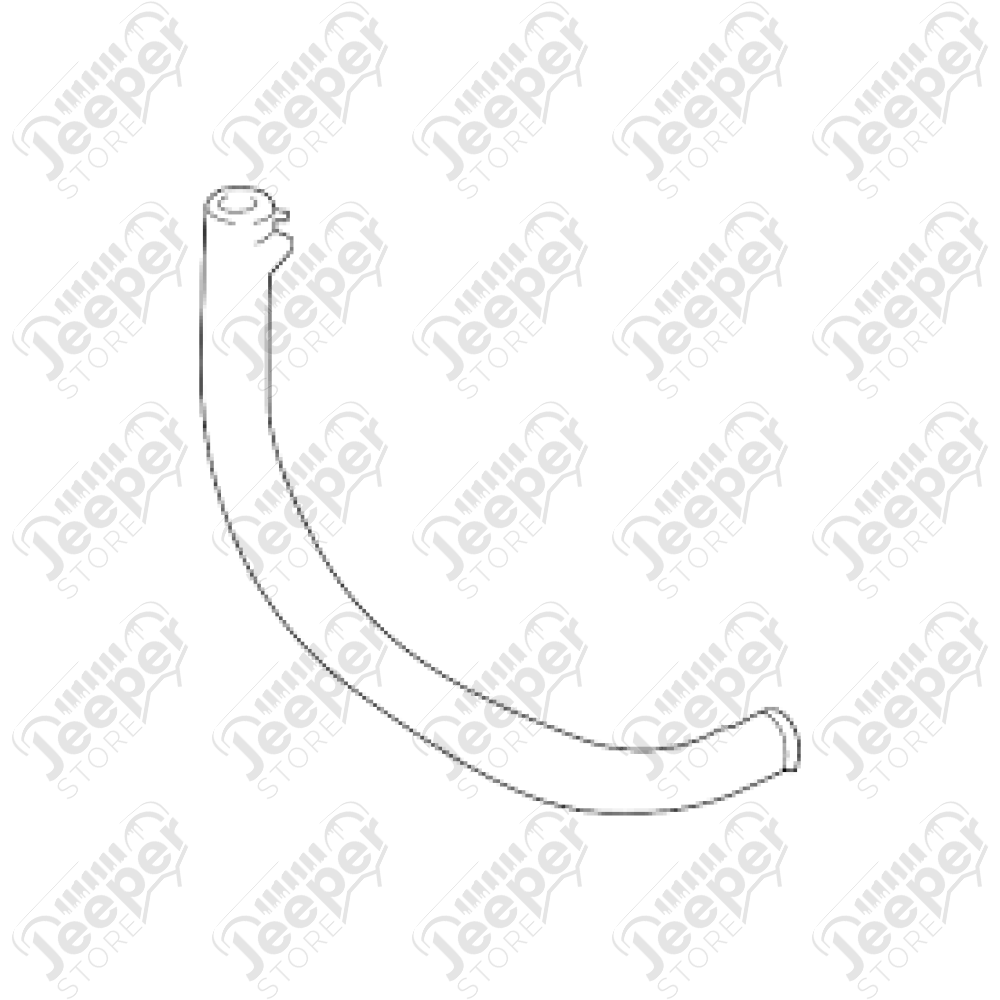 Durite de retour de direction assistée (bocal de direction vers pompe de direction) 2.4L essence pour Jeep Wrangler TJ 