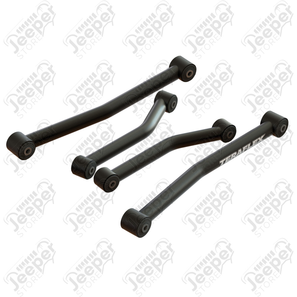 JK: Sport Control Arm Kit – 4 Arm (Front Lower & Rear Upper) (2.5–3” Lift)