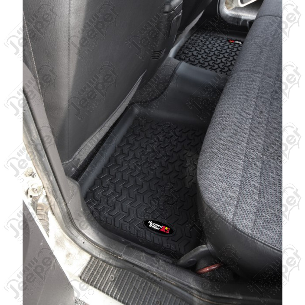 Kit de tapis de sol arrière en caoutchouc - Jeep Cherokee XJ - 1566.42 / 60101 / 12950.19