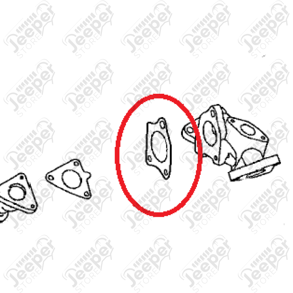 Joint de turbo compresseur 3.0L CRD Jeep Grand Cherokee WH, WK, Commander XH 