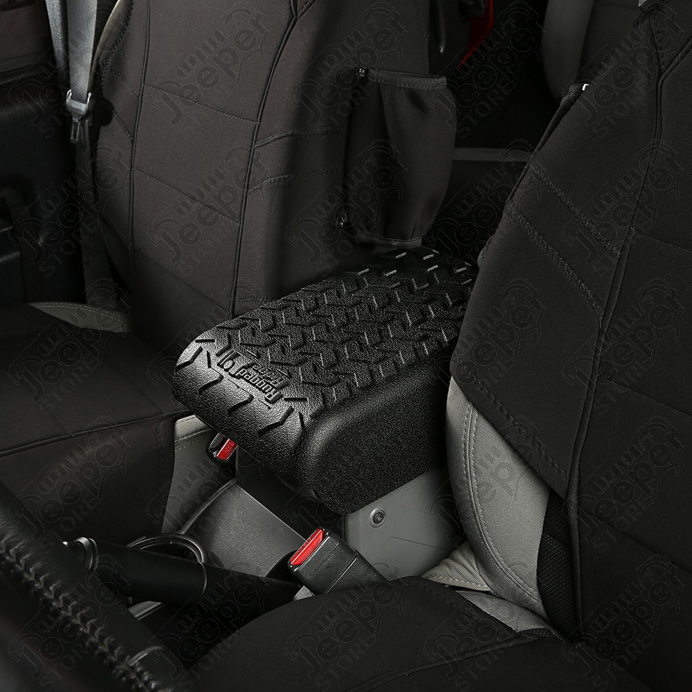 Housse de couvercle de console centrale (couleur: noir) Jeep Wrangler JK
