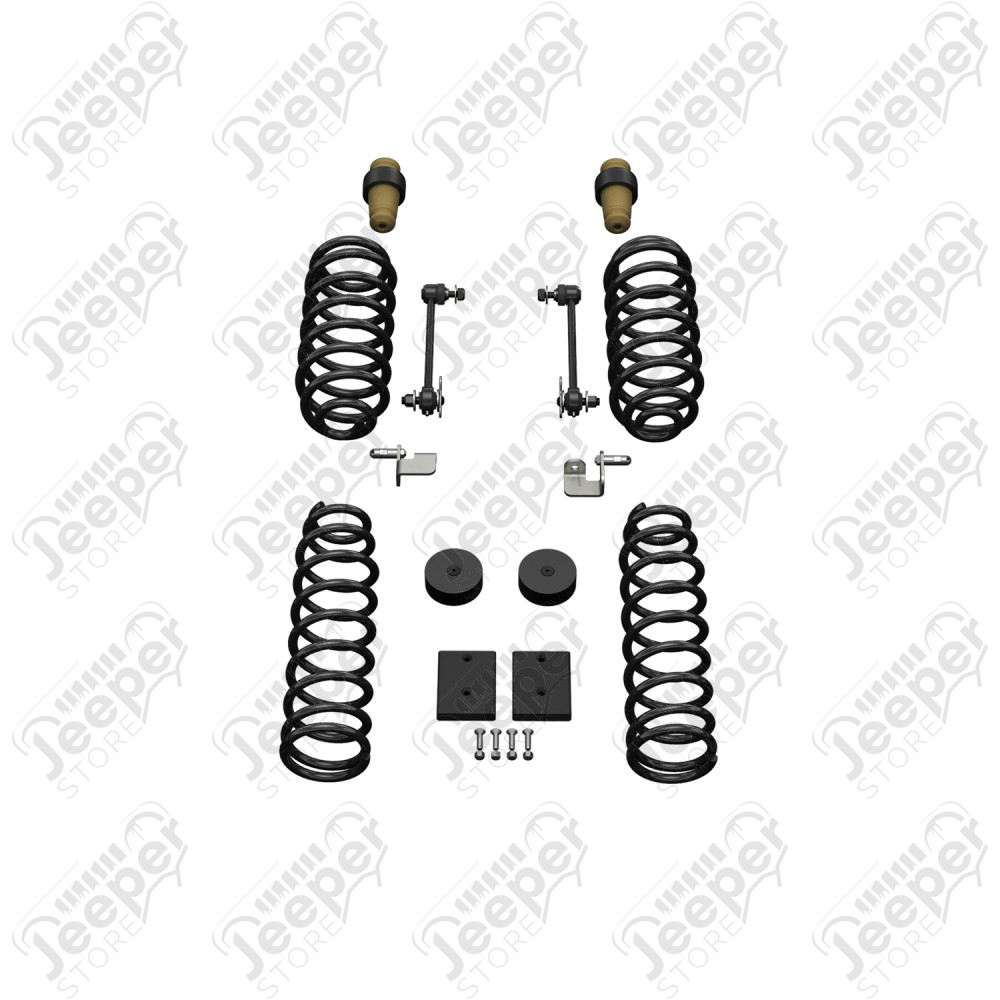 JK 4dr: 1.5” Sport ST1 Spring Lift System – No Shocks