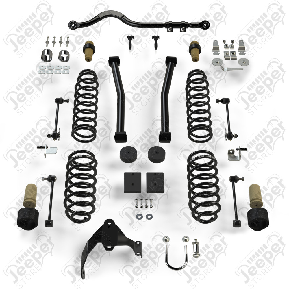JK 4dr: 2.5” Sport ST2 Suspension System – No Shocks 