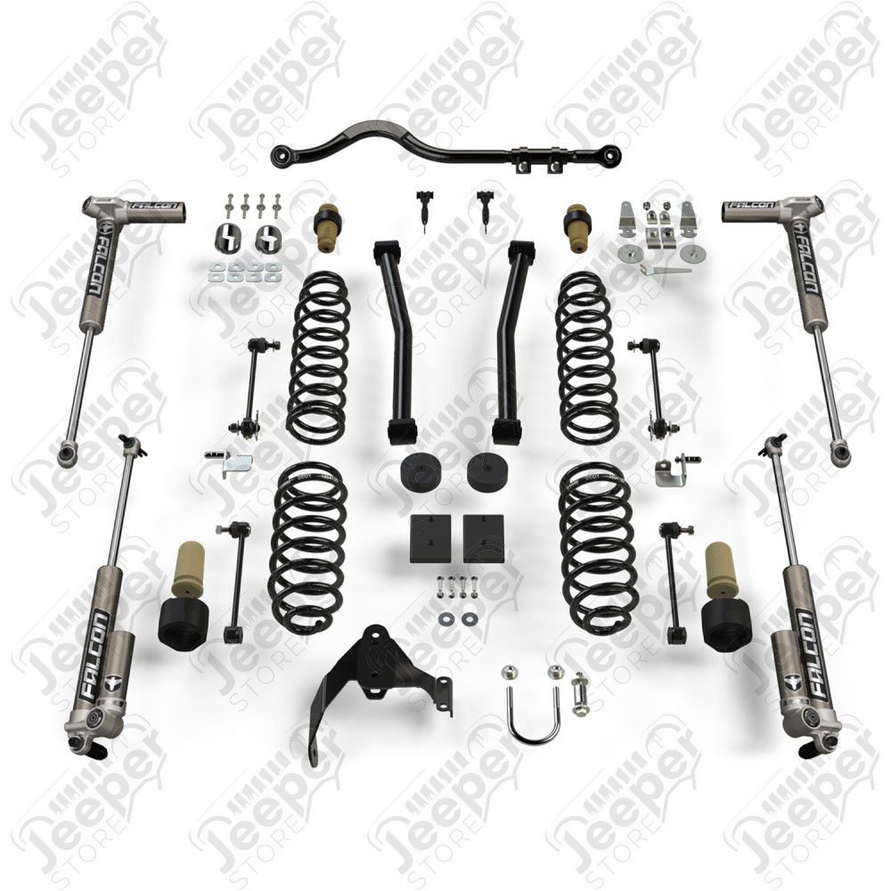 JK 4dr: 2.5” Sport ST2 Suspension System & Falcon 3.1 Piggyback
