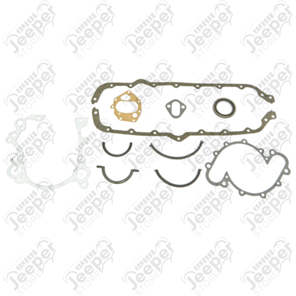 Kit de joints côté inférieur, V8 AMC (304cui, 360cui, 401cui), Jeep