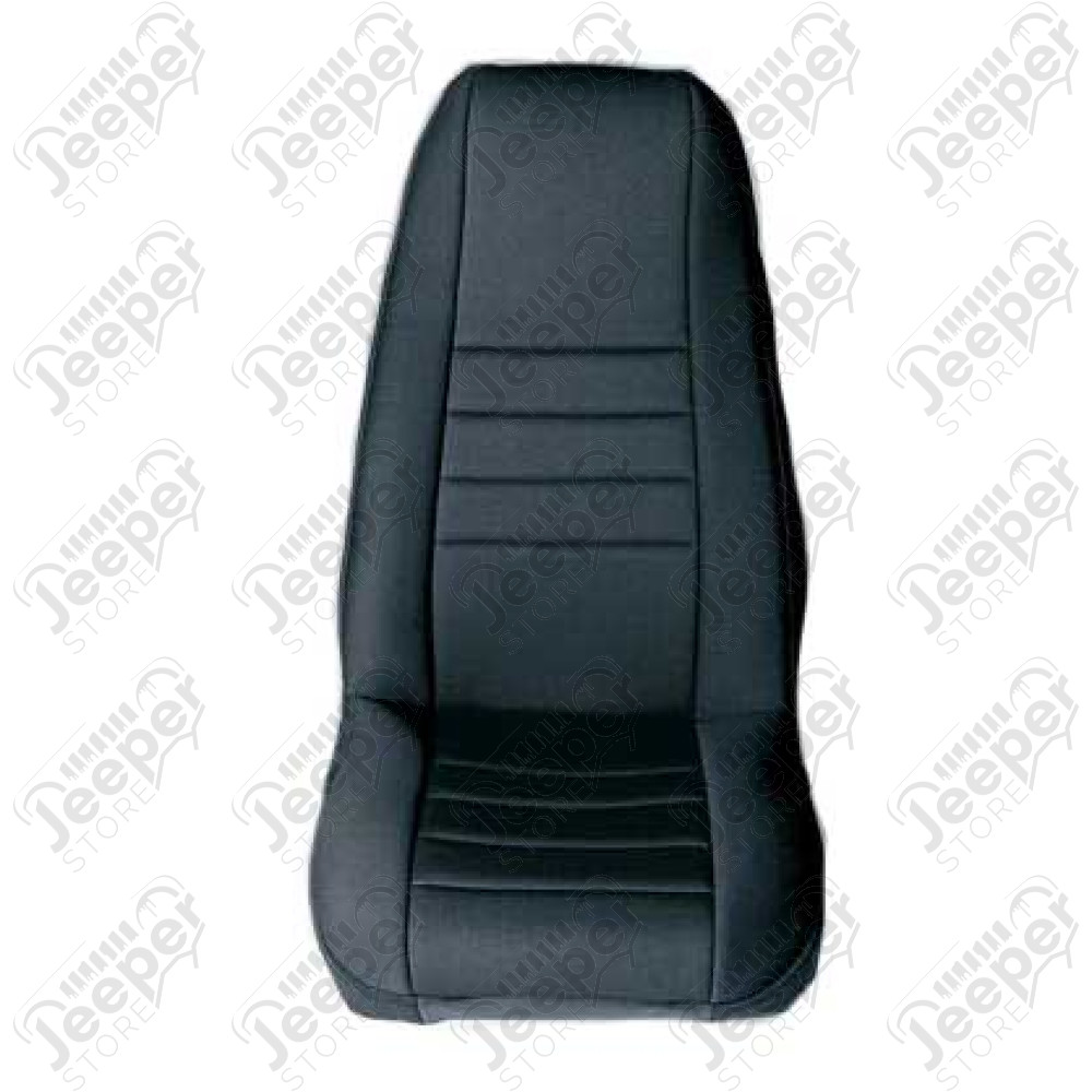 Kit de housses de sièges avant couleur: Noire Jeep Wrangler TJ
