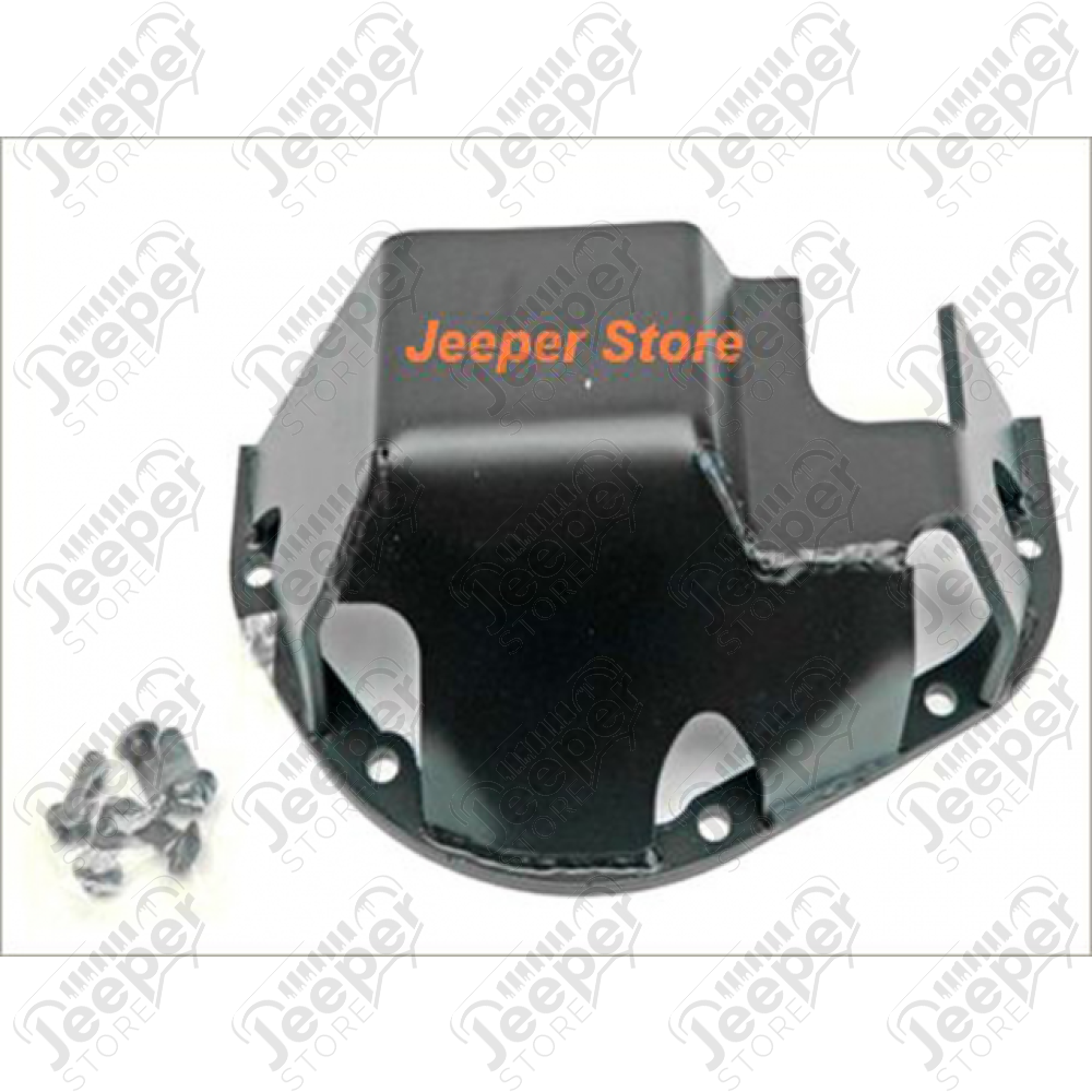 Protection de coquille de différentiel arrière Dana 44 en acier pour Jeep (corps de pont fonte et non alu)