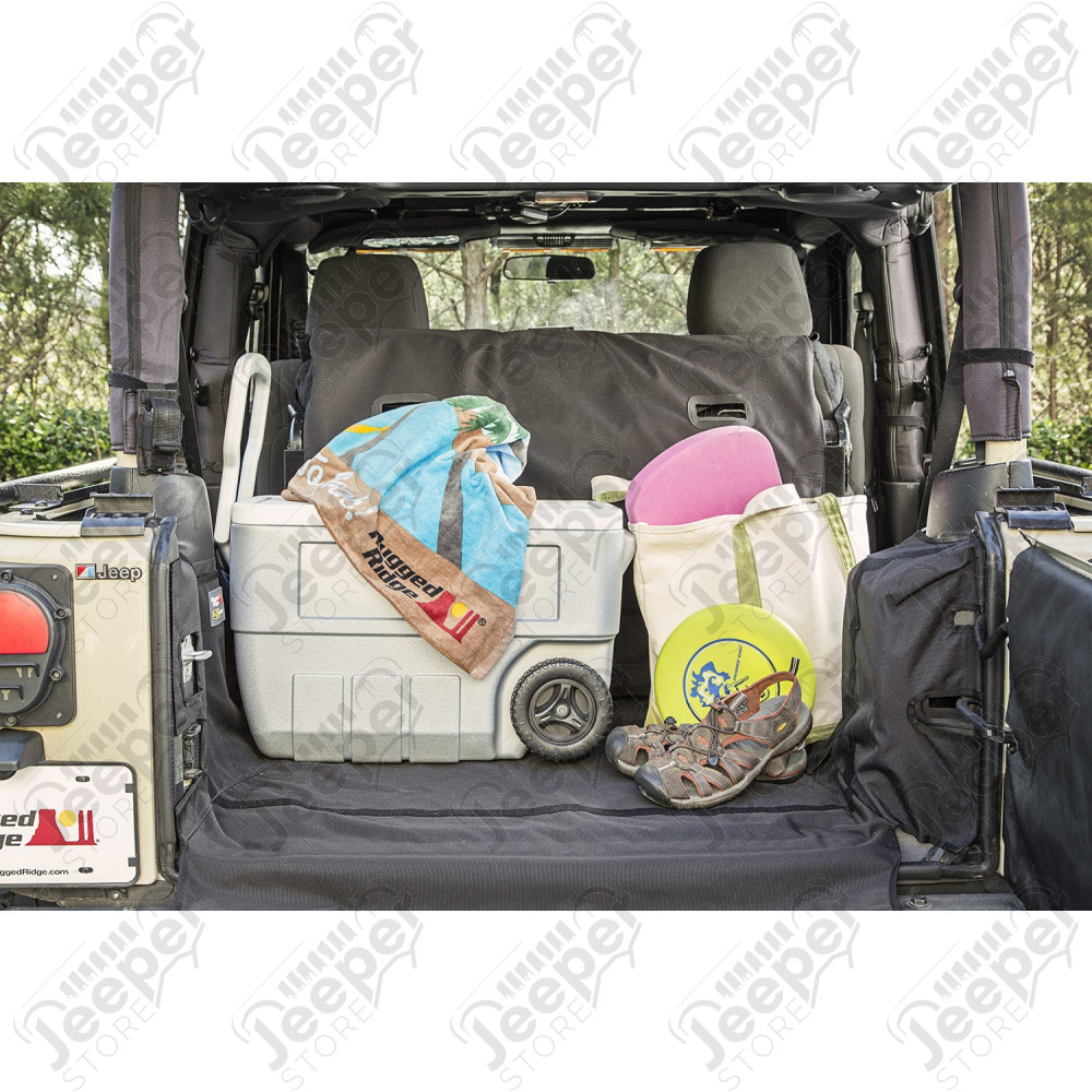 Protections de coffre et banquette arrière (avec caisson Audio/Subwoofer) Jeep Wrangler JK 2 portes