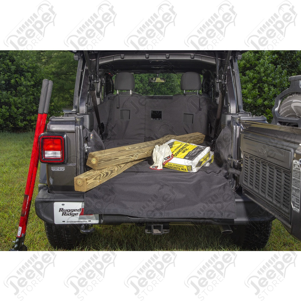 Housse de protection intérieur de coffre et banquette pour Jeep Wrangler JL Unlimited (4 portes)