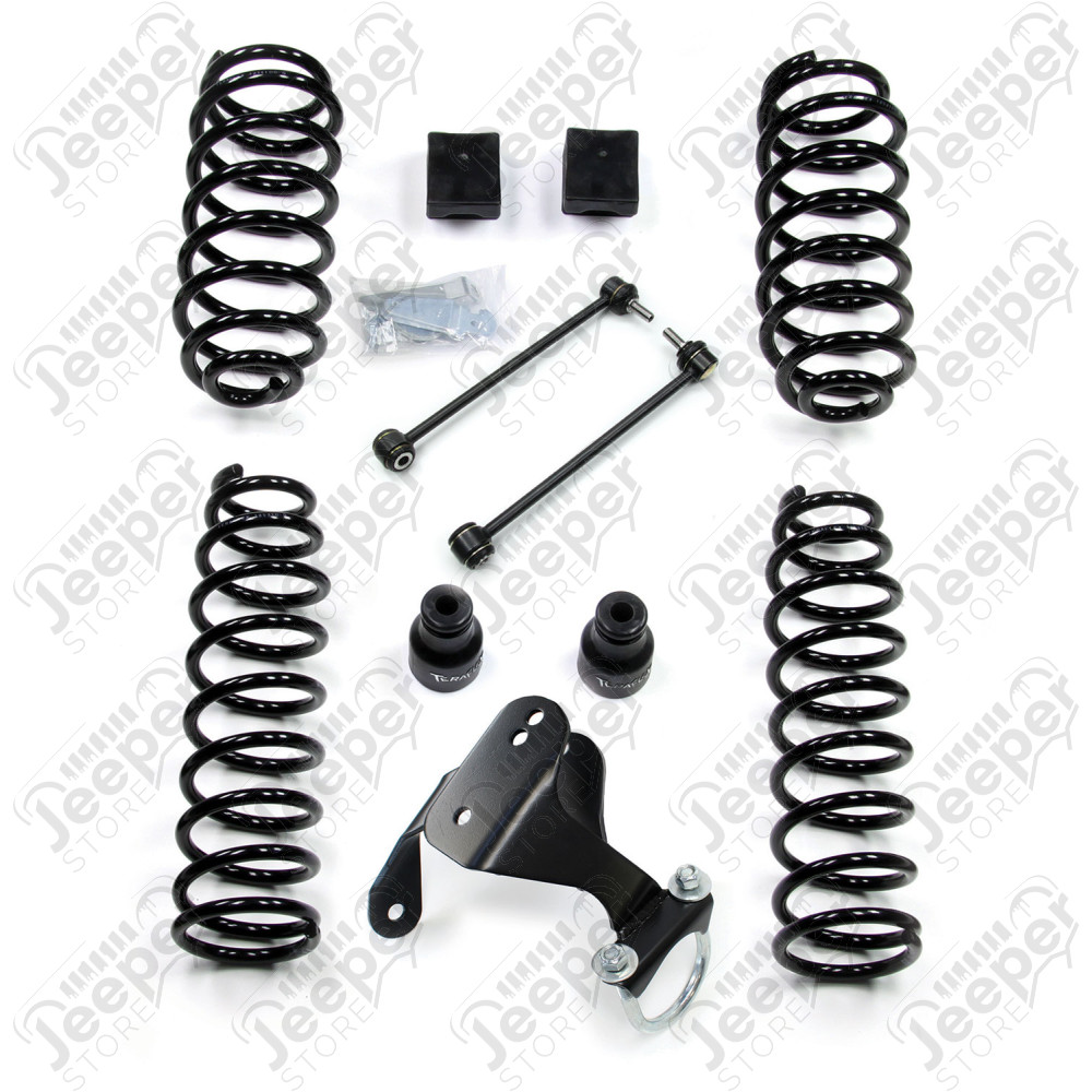 JK 4dr: 2.5” Coil Spring Base Lift Kit – No Shocks or Shock Extensions