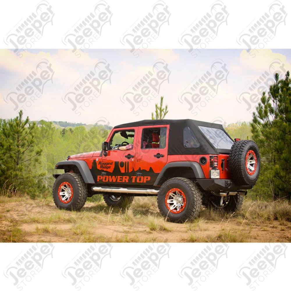 Bache électrique POWER TOP , Jeep Wrangler JK Unlimited (4 portes)