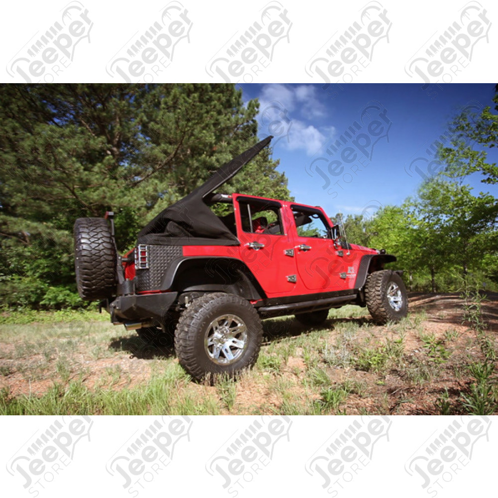 Jante aluminium XHD Rugged Ridge Noir mat 9x17 / 5x127 ET: -12 - 15301-01 / 15311-01 / 15301.01 / 15311.01 - Jante alu 17 pouces