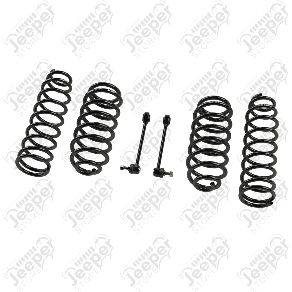 JK 4dr: 1.5” Coil Spring Lift Kit – No Shocks