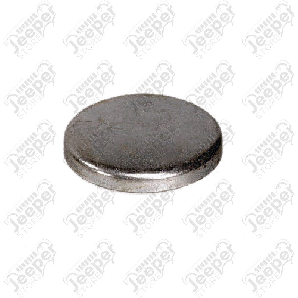 Pastille de dessablage derrière le bloc moteur (derrière volant moteur) (diamètre: 2.9/64" (5.43cm)) 2.5L essence 150cui Jeep 