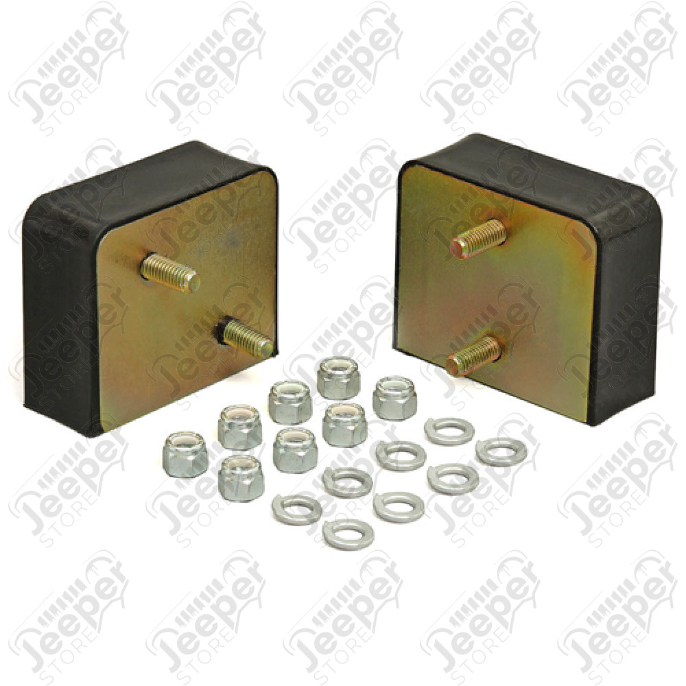 Kit Supports moteur V8 AMC en polyuréthane renforcé Jeep CJ