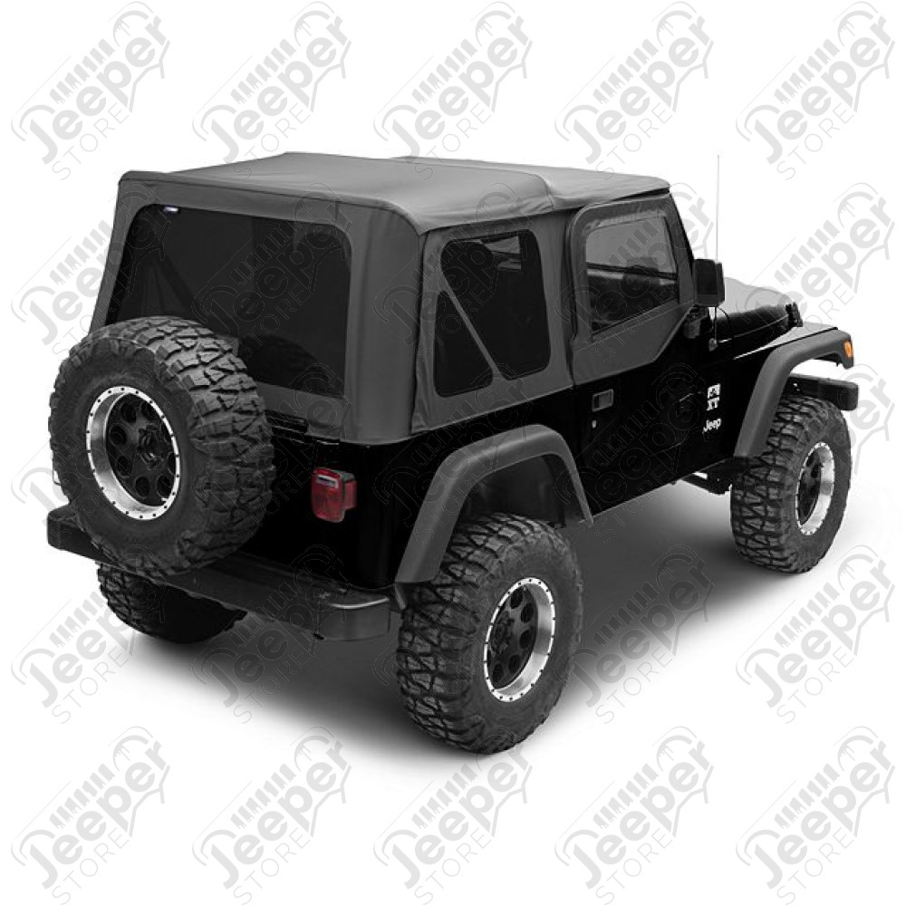 Bâche complète Soft-Top couleur : noir - Jeep Wrangler TJ - 68735 / CT20335 / 13783.35